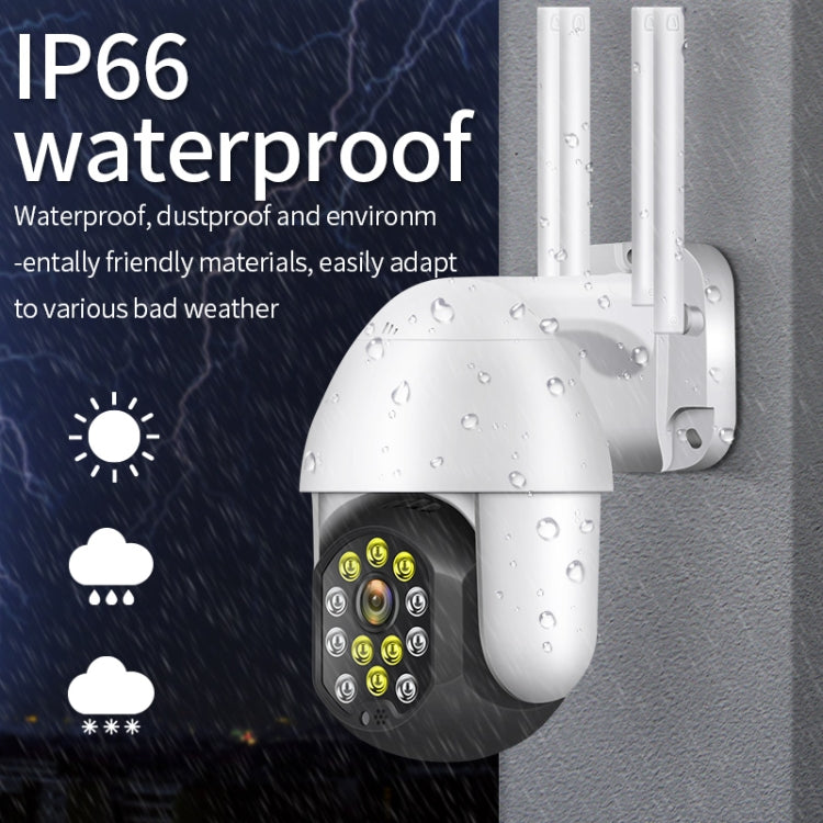 QX41 1080P 2.0MP Dual Lens IP66 Waterproof Panoramic PTZ WIFI Camera, Support Day and Night Full Color & Two-way Voice Intercom & Smart Alarm & Video Playback & 128GB TF Card, AU Plug, QX41 QX41 1080P 2.0MP Dual Lens IP66 Waterproof Panoramic PTZ WIFI Camera, Support Day and Night Full Color & Two-way Voice Intercom & Smart Alarm & Video Playback & 128GB TF Card, AU Plug, QX41